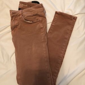 Colored skinny jeans